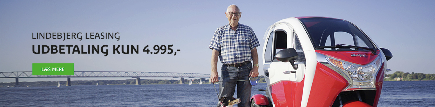 Kabinescooter fra Lindebjerg